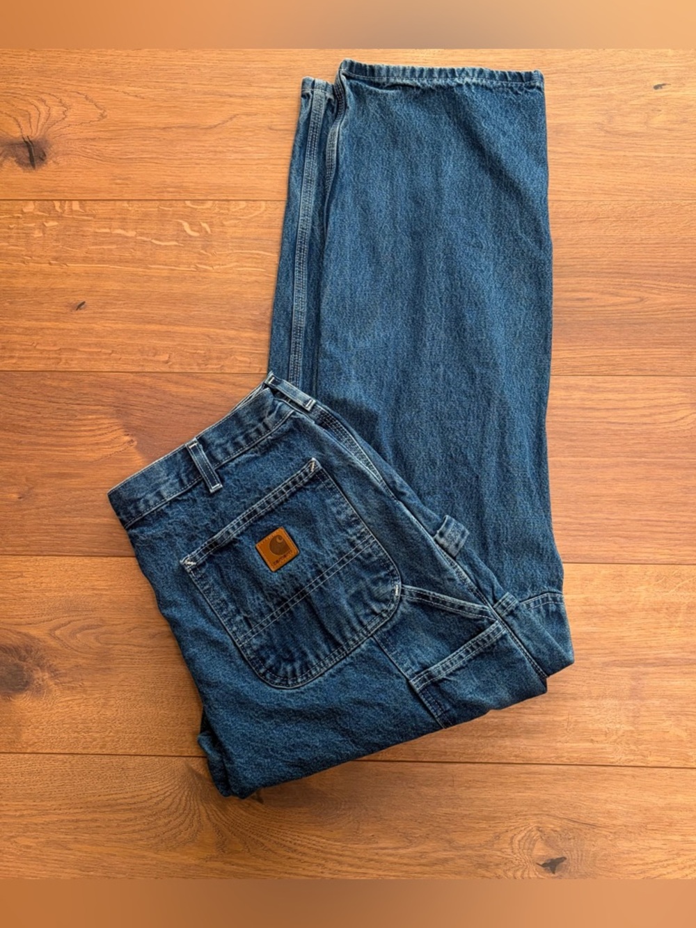 Carhartt Men's Blue Carpenter Pants